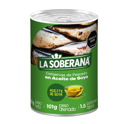 Conserva La Soberana Tinapa Aceite 155g