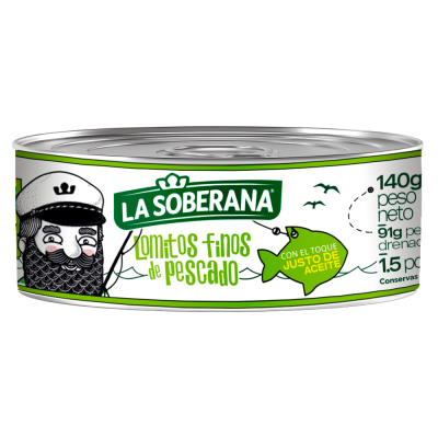 Lomitos finos de pescado 140g
