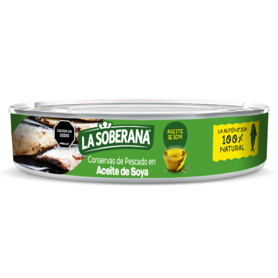 Conserva La Soberana Oval Aceite 400g
