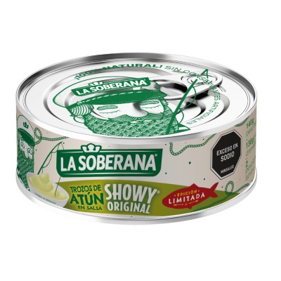 Trozos de Atun La Soberana en salsa showy ®️ original de Zafran ®️